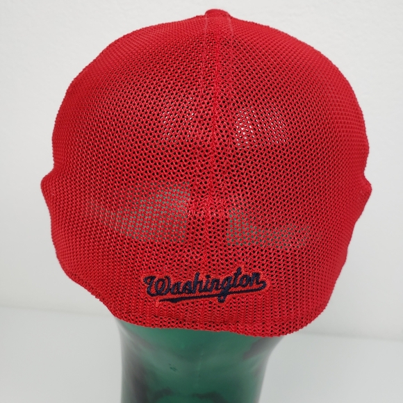 New Era Red Washington Nationals 2023 Batting Practice 39THIRTY Flex Hat L / XL - Picture 4 of 15
